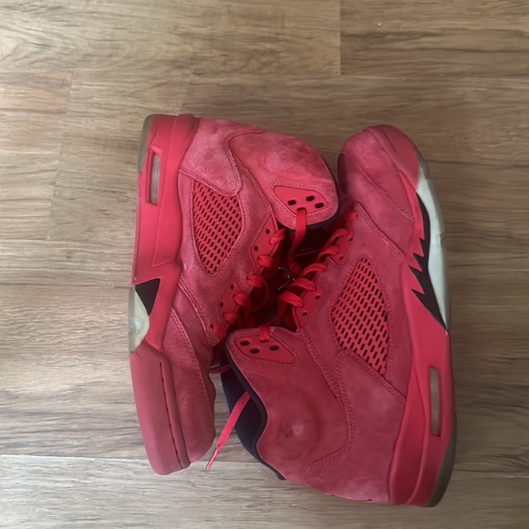 Red Black Jordan 4 IV - Picture 3 of 5